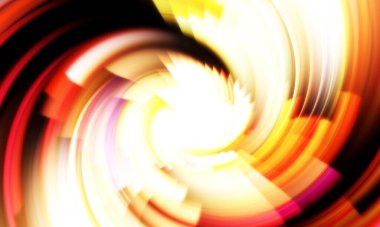 Dönen Işık gösterisi arka planı. Canlı renklerle donatılmış ruhani enerji girdabı. Renkli canlı hareket çizimi. Tanıtım geçmişi. Kutlama grafiği.