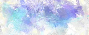 Soyut arkaplanda pürüzlü fırça darbeleri. Fırça boyası. Renkli boya darbeleri. Eşsiz duvar sanatı. Tuvaldeki modern sanat. Renkli çağdaş sanat eserleri.