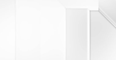 3 boyutlu geometrik arkaplan. Fütürist şablon. Minimalist zarif zemin. Son moda lüks kompozisyon. Karanlık elementleri olan birinci sınıf soyut duvar kâğıdı. Poster, broşür, sunum için tasarım.