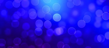 Kavramsal ışıklar duvar kağıdı. Güzel soyut çok renkli bokeh çemberleri parçacıklarla çevrili. Metninizi veya başlığınızı göstermek için boşluk ile odaklanmış olmayan canlı illüstrasyon. 