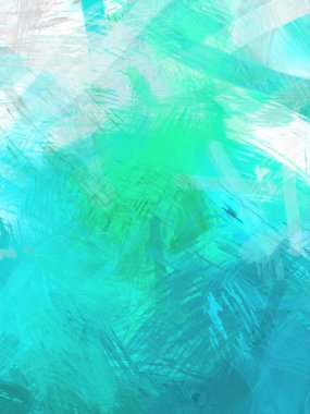 Soyut arkaplanda pürüzlü fırça darbeleri. Fırça boyası. Renkli boya darbeleri. Eşsiz duvar sanatı. Tuvaldeki modern sanat. Renkli çağdaş sanat eserleri.