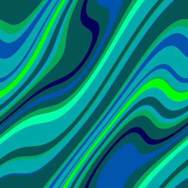 Renkli, dikişsiz şerit deseni. Soyut yüzey arkaplanı. Renkli duvar kağıtları. Retro parlak minimalist malzeme. Tekstil baskısı. Dekoratif motif.