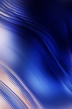 Soyut, enerjik bir arkaplan. Renkli, dalgalı duvar kâğıdı. Grafik konsept çizimi. Yumuşak dalgalı çizgiler. Girdap gibi renkli canlı şekiller..