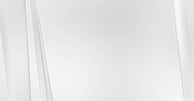 Soyut ışık fütüristik duvar kağıdı. Zarif, parlak çizgili arka plan. Geometrik katmanlı üç boyutlu beyaz arkaplan. Poster, broşür, sunum ve web sitesi için geometrik şablon tasarımı.