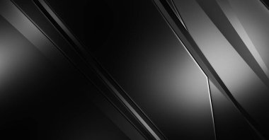 Siyah kıvrımlı yüzey. 3 boyutlu illüstrasyon. Soyut fütüristik geçmiş. Minimalist geometrik kapak tasarımı. Çarpık siyah çizgiler. Lüks dokuma duvar kağıdı. Zarif arkaplan.