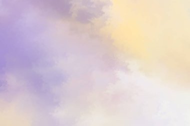 Modern fırça darbeleri. Poster, duvar sanatı, afiş, kart, kitap kapağı veya ambalaj için rahatlatıcı kompozisyonun yumuşak renkli çizimi. Pastel renklerle suluboya. 