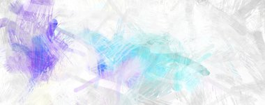 Soyut arkaplanda pürüzlü fırça darbeleri. Fırça boyası. Renkli boya darbeleri. Eşsiz duvar sanatı. Tuvaldeki modern sanat. Renkli çağdaş sanat eserleri.