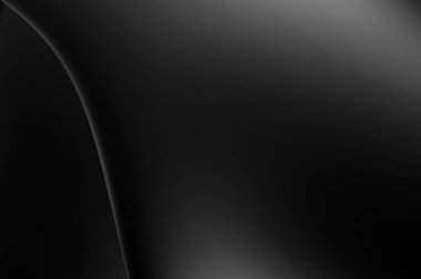 Web sitesi, poster, marka kimliği, broşür, sunum şablonu için lüks koyu bir arka plan. Dalgalı şekilli kaliteli tasarım. Dalgalanmalı soyut arkaplan. Pankart veya kapak tasarımı için dekorasyon.