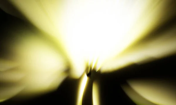 Lichte Deeltjes Sporen Zwarte Achtergrond Licht Explosie Ster Met Gloeiende — Stockfoto