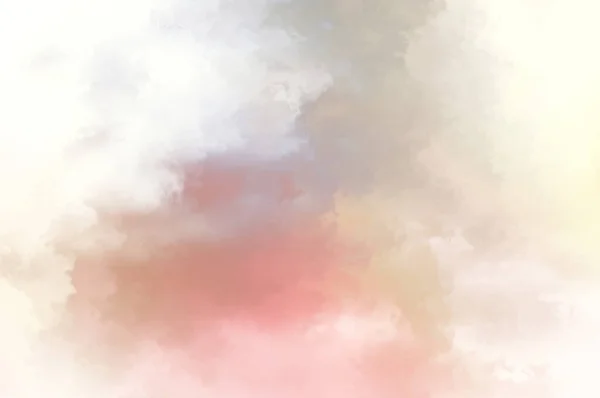 Modern Brush Strokes Painting Soft Color Painted Illustration Soothing Composition — Stock Photo, Image