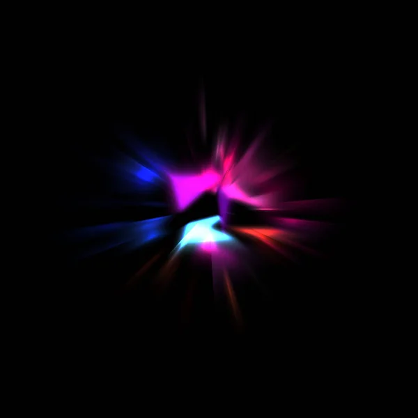 과빛나는 입자의 가로지르는 배경이죠 형형색색의 — 스톡 사진