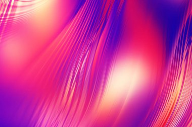 Soyut, enerjik bir arkaplan. Renkli, dalgalı duvar kâğıdı. Grafik konsept çizimi. Yumuşak dalgalı çizgiler. Girdap gibi renkli canlı şekiller..