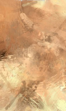 Soyut arkaplanda pürüzlü fırça darbeleri. Fırça boyası. Renkli boya darbeleri. Eşsiz duvar sanatı. Tuvaldeki modern sanat. Renkli çağdaş sanat eserleri.