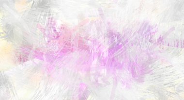 Soyut arkaplanda pürüzlü fırça darbeleri. Fırça boyası. Renkli boya darbeleri. Eşsiz duvar sanatı. Tuvaldeki modern sanat. Renkli çağdaş sanat eserleri.