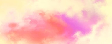 Modern fırça darbeleri. Poster, duvar sanatı, afiş, kart, kitap kapağı veya ambalaj için rahatlatıcı kompozisyonun yumuşak renkli çizimi. Pastel renklerle suluboya. 