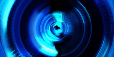 Fotoğraf makinesi konsepti. Soyut arkaplan. Dönen ışık ışınları. Hareketli kavramsal duvar kağıdı. Grafik dijital illüstrasyon. Parlayan neon ışıkları. Parlak sunum tasarım şablonu.