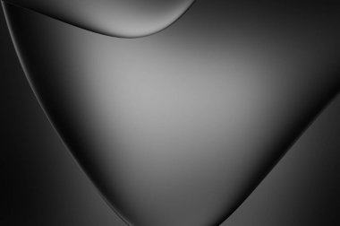 Web sitesi, poster, marka kimliği, broşür, sunum şablonu için lüks koyu bir arka plan. Dalgalı şekilli kaliteli tasarım. Dalgalanmalı soyut arkaplan. Pankart veya kapak tasarımı için dekorasyon.