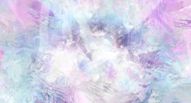 Soyut arkaplanda pürüzlü fırça darbeleri. Fırça boyası. Renkli boya darbeleri. Eşsiz duvar sanatı. Tuvaldeki modern sanat. Renkli çağdaş sanat eserleri.