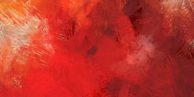 Soyut arkaplanda pürüzlü fırça darbeleri. Fırça boyası. Renkli boya darbeleri. Eşsiz duvar sanatı. Tuvaldeki modern sanat. Renkli çağdaş sanat eserleri.