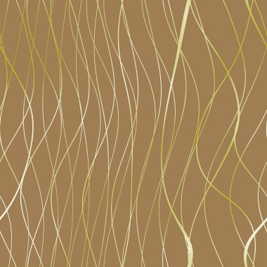 Dalgalı yansıtıcı çizgilerin kusursuz deseni. Lüks minimalist malzeme. Süs dalgasıyla dekoratif motif. Web, kartvizit, davetiye, poster, tekstil baskısı için zarif duvar kağıdı.