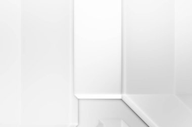 3 boyutlu geometrik arkaplan. Fütürist şablon. Minimalist zarif zemin. Son moda lüks kompozisyon. Karanlık elementleri olan birinci sınıf soyut duvar kâğıdı. Poster, broşür, sunum için tasarım.