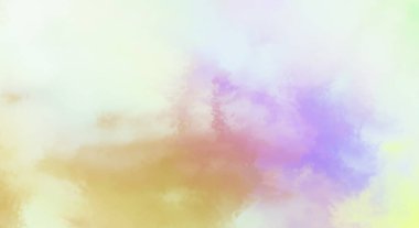 Modern fırça darbeleri. Poster, duvar sanatı, afiş, kart, kitap kapağı veya ambalaj için rahatlatıcı kompozisyonun yumuşak renkli çizimi. Pastel renklerle suluboya. 