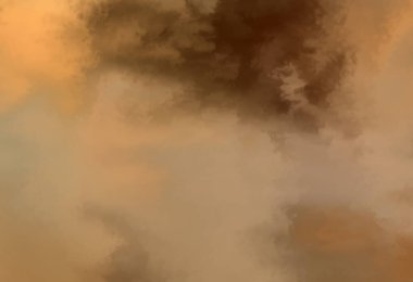 Modern fırça darbeleri. Poster, duvar sanatı, afiş, kart, kitap kapağı veya ambalaj için rahatlatıcı kompozisyonun yumuşak renkli çizimi. Pastel renklerle suluboya. 