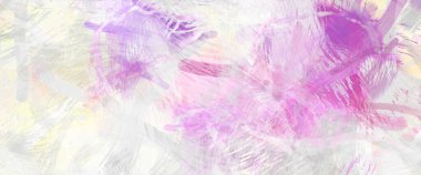 Soyut arkaplanda pürüzlü fırça darbeleri. Fırça boyası. Renkli boya darbeleri. Eşsiz duvar sanatı. Tuvaldeki modern sanat. Renkli çağdaş sanat eserleri.