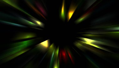 Parlayan yıldızın patlaması. Dinamik renkli arkaplan resmi. Parıldayan ışıklar duvar kağıdı. Tasarımınız için canlı şablon.