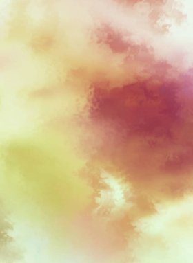 Modern fırça darbeleri. Poster, duvar sanatı, afiş, kart, kitap kapağı veya ambalaj için rahatlatıcı kompozisyonun yumuşak renkli çizimi. Pastel renklerle suluboya. 