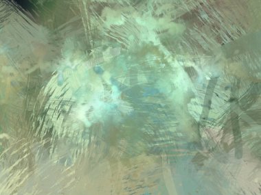 Soyut arkaplanda pürüzlü fırça darbeleri. Fırça boyası. Renkli boya darbeleri. Eşsiz duvar sanatı. Tuvaldeki modern sanat. Renkli çağdaş sanat eserleri.