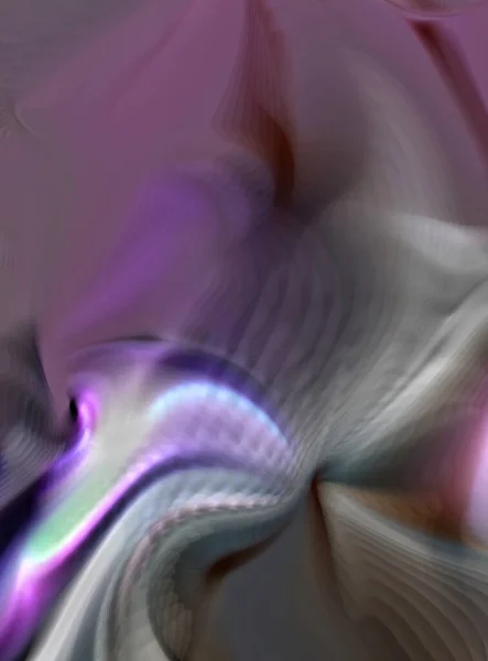 Abstrakte Darstellung Von Wirbeln Mit Bewegungspfaden Drehende Strömung Von Vibrat — Stockfoto