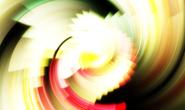 Revolving Light Show Background Ethereal Energetic Swirl Rotation Vivid Colors — Stock Photo, Image