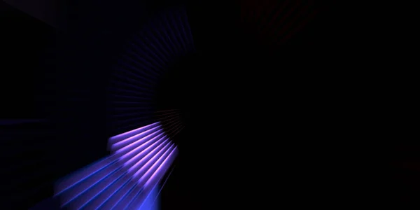 Liike Käsitteellinen Tapetti Graafinen Digitaalinen Kuvitus Hehkuva Neon Pyörivät Valot — kuvapankkivalokuva