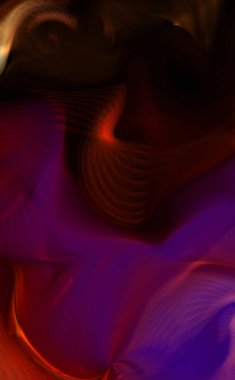 Hareketli girdapların soyut çizimi. Titreşimli renkli kıvrımların dönen akışı. Kıvrımlı ve kıvrımlı arka plan ve çizgiler. Garip duvar kâğıdı tasarımı. Dalgalanma arkaplanı.