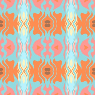 Kusursuz minimalist malzeme. Kabile esinlenilmiş model. Basit şekilleri ve güzel renk paleti olan zarif duvar kağıtları. Dekoratif motif. Web, davetiye, poster, tekstil baskısı için.