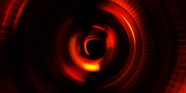 Parlayan neon ışıkları. Parlak sunum tasarım şablonu. Fotoğraf makinesi konsepti. Soyut arkaplan. Dönen ışık ışınları. Hareketli kavramsal duvar kağıdı. Grafik dijital illüstrasyon. 