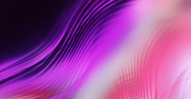 Soyut, enerjik bir arkaplan. Renkli, dalgalı duvar kâğıdı. Grafik konsept çizimi. Yumuşak dalgalı çizgiler. Girdap gibi renkli canlı şekiller..