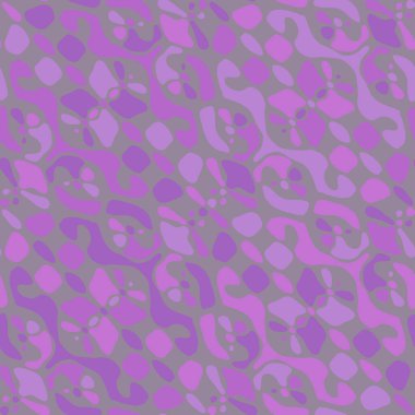 Yaratıcı karalama sanatı farklı şekil ve dokulara sahip kusursuz desen. Kolaj. Sanatsal arka plan. Soyut duvar kağıdı. Dekoratif hippi fayansları.