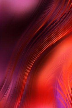 Soyut, enerjik bir arkaplan. Renkli, dalgalı duvar kâğıdı. Grafik konsept çizimi. Yumuşak dalgalı çizgiler. Girdap gibi renkli canlı şekiller..