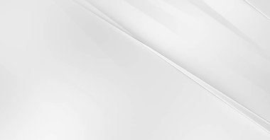 Soyut ışık fütüristik duvar kağıdı. Zarif, parlak çizgili arka plan. Geometrik katmanlı üç boyutlu beyaz arkaplan. Poster, broşür, sunum ve web sitesi için geometrik şablon tasarımı.