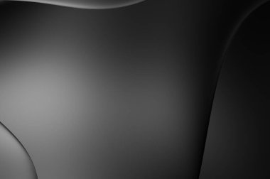 Web sitesi, poster, marka kimliği, broşür, sunum şablonu için lüks koyu bir arka plan. Dalgalı şekilli kaliteli tasarım. Dalgalanmalı soyut arkaplan. Pankart veya kapak tasarımı için dekorasyon.