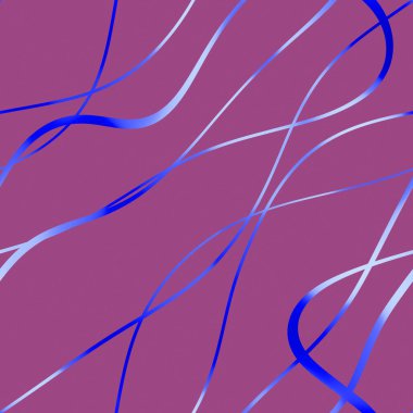 Dalgalı yansıtıcı çizgilerin kusursuz deseni. Lüks minimalist malzeme. Süs dalgasıyla dekoratif motif. Web, kartvizit, davetiye, poster, tekstil baskısı için zarif duvar kağıdı.