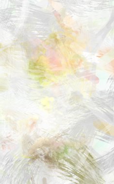 Soyut arkaplanda pürüzlü fırça darbeleri. Fırça boyası. Renkli boya darbeleri. Eşsiz duvar sanatı. Tuvaldeki modern sanat. Renkli çağdaş sanat eserleri.