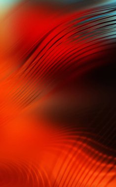 Soyut, enerjik bir arkaplan. Renkli, dalgalı duvar kâğıdı. Grafik konsept çizimi. Yumuşak dalgalı çizgiler. Girdap gibi renkli canlı şekiller..