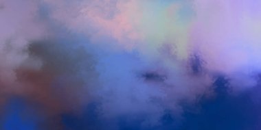 Modern fırça darbeleri. Poster, duvar sanatı, afiş, kart, kitap kapağı veya ambalaj için rahatlatıcı kompozisyonun yumuşak renkli çizimi. Pastel renklerle suluboya. 