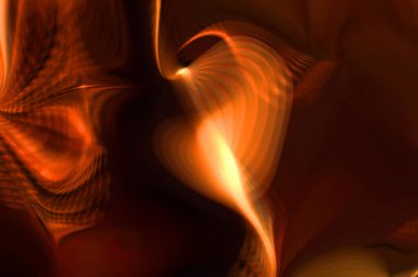 Hareketli girdapların soyut çizimi. Titreşimli renkli kıvrımların dönen akışı. Kıvrımlı ve kıvrımlı arka plan ve çizgiler. Garip duvar kâğıdı tasarımı. Dalgalanma arkaplanı.