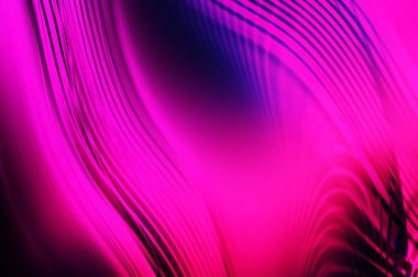 Soyut, enerjik bir arkaplan. Renkli, dalgalı duvar kâğıdı. Grafik konsept çizimi. Yumuşak dalgalı çizgiler. Girdap gibi renkli canlı şekiller..