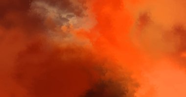 Modern fırça darbeleri. Poster, duvar sanatı, afiş, kart, kitap kapağı veya ambalaj için rahatlatıcı kompozisyonun yumuşak renkli çizimi. Pastel renklerle suluboya. 