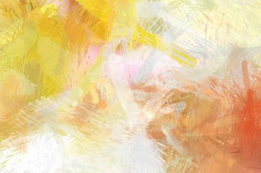 Soyut arkaplanda pürüzlü fırça darbeleri. Fırça boyası. Renkli boya darbeleri. Eşsiz duvar sanatı. Tuvaldeki modern sanat. Renkli çağdaş sanat eserleri.